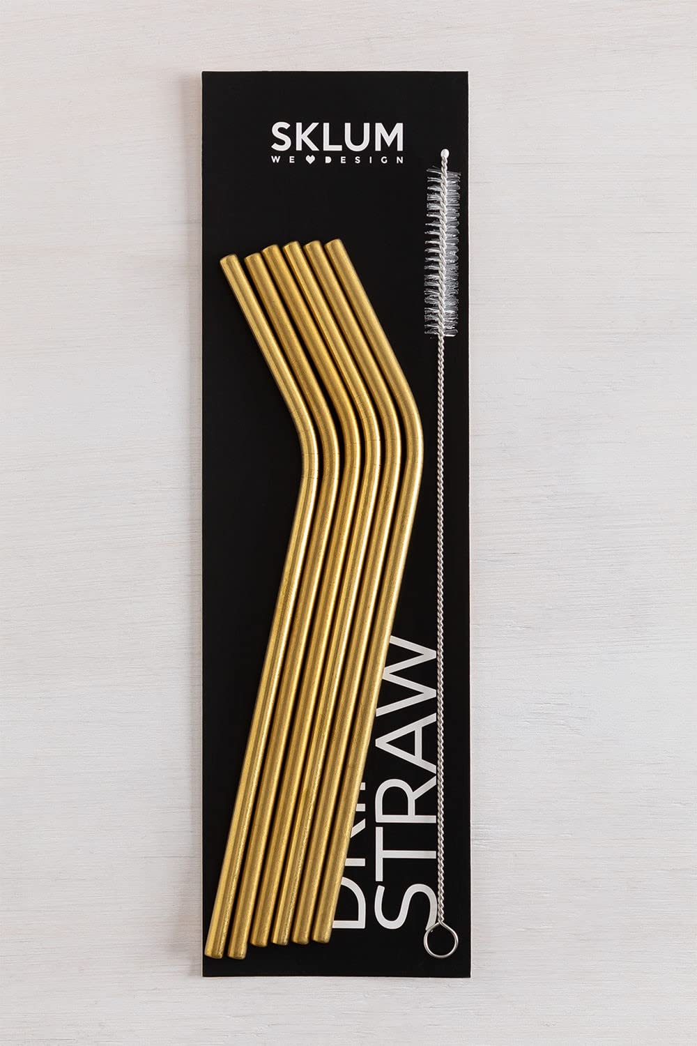 Sklum Kürv Metal cannucce inox opache 6 pz Ø 0,6 cm