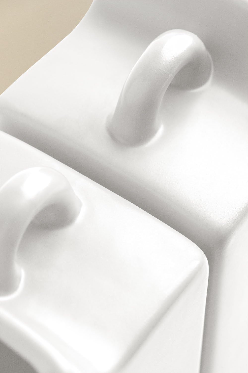 Sklum Junter set 2 fermalibri ceramica vaso con manici
