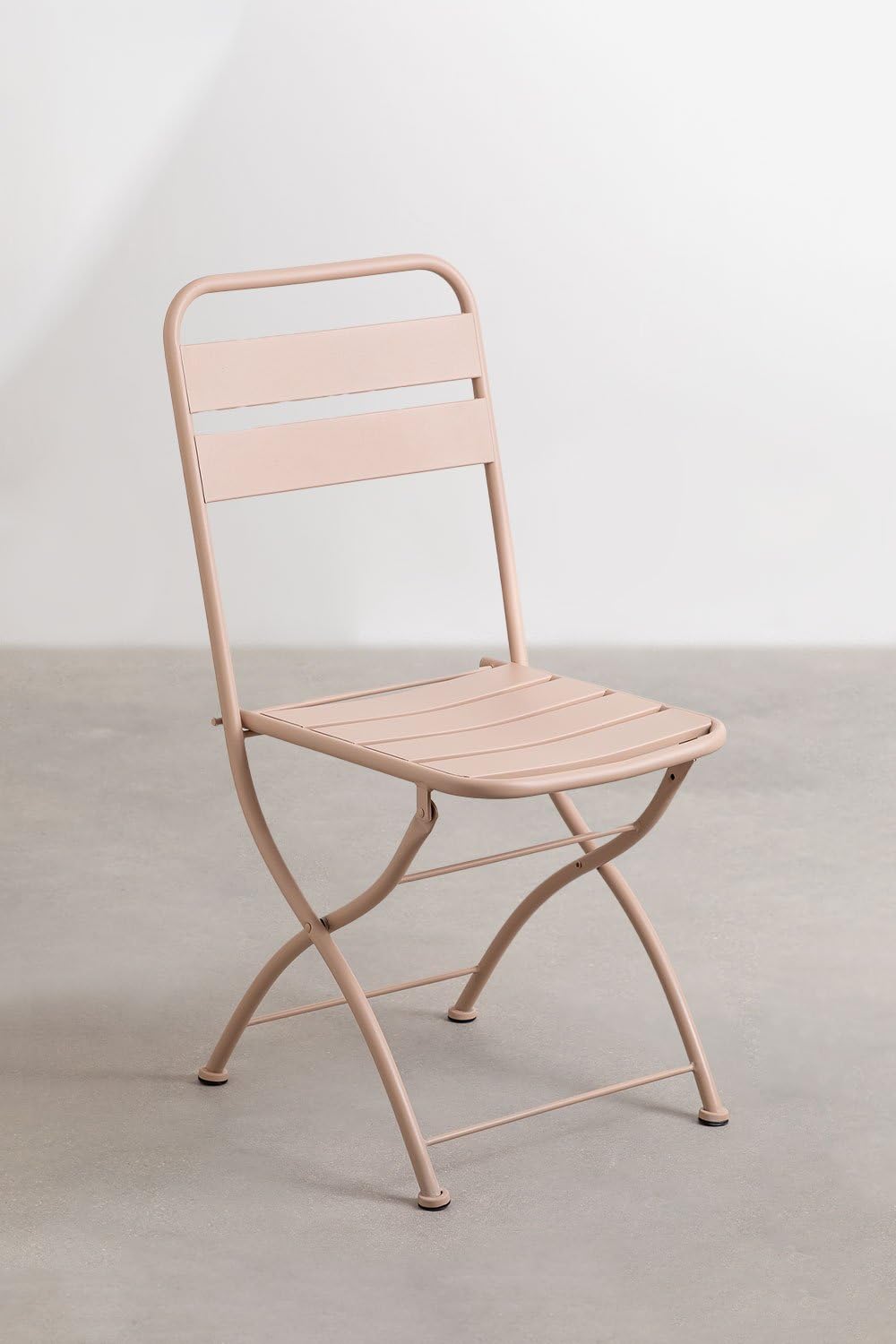 Sklum Janti sedia pieghevole da giardino beige in acciaio