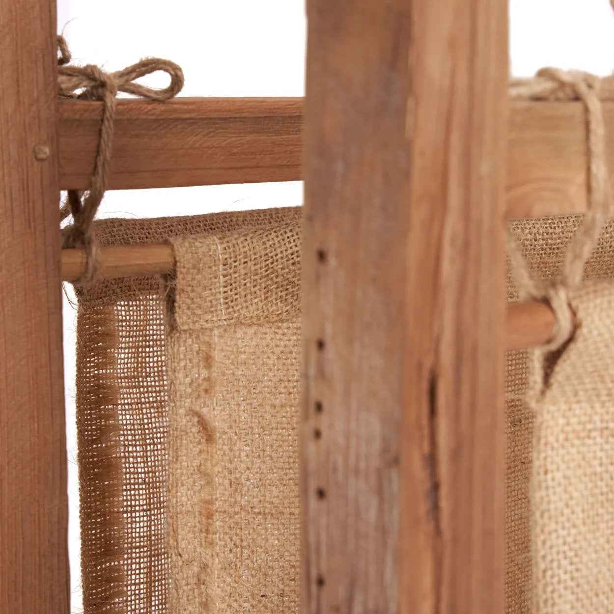 Bambua Zenbu paravento legno teak naturale