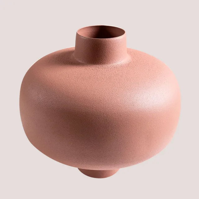 Sklum Akira vaso metallo nude marrone chiaro