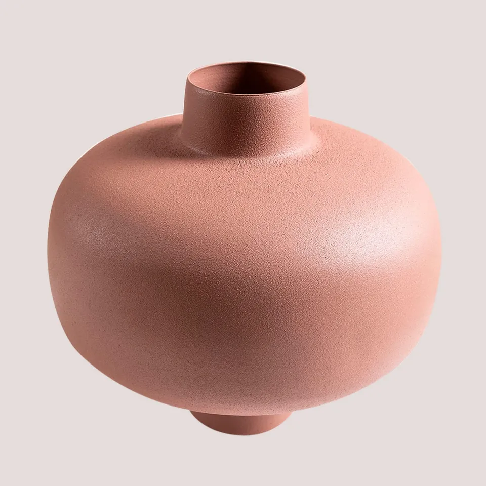 Sklum Akira vaso metallo nude marrone chiaro