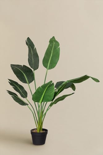 Sklum Strelitzia Style pianta artificiale 110 cm in PVC
