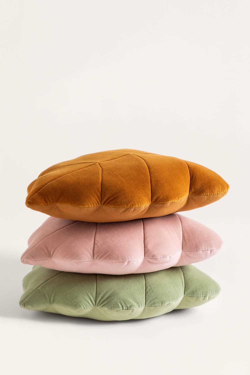 Sklum Liff cuscino in velluto verde foglia