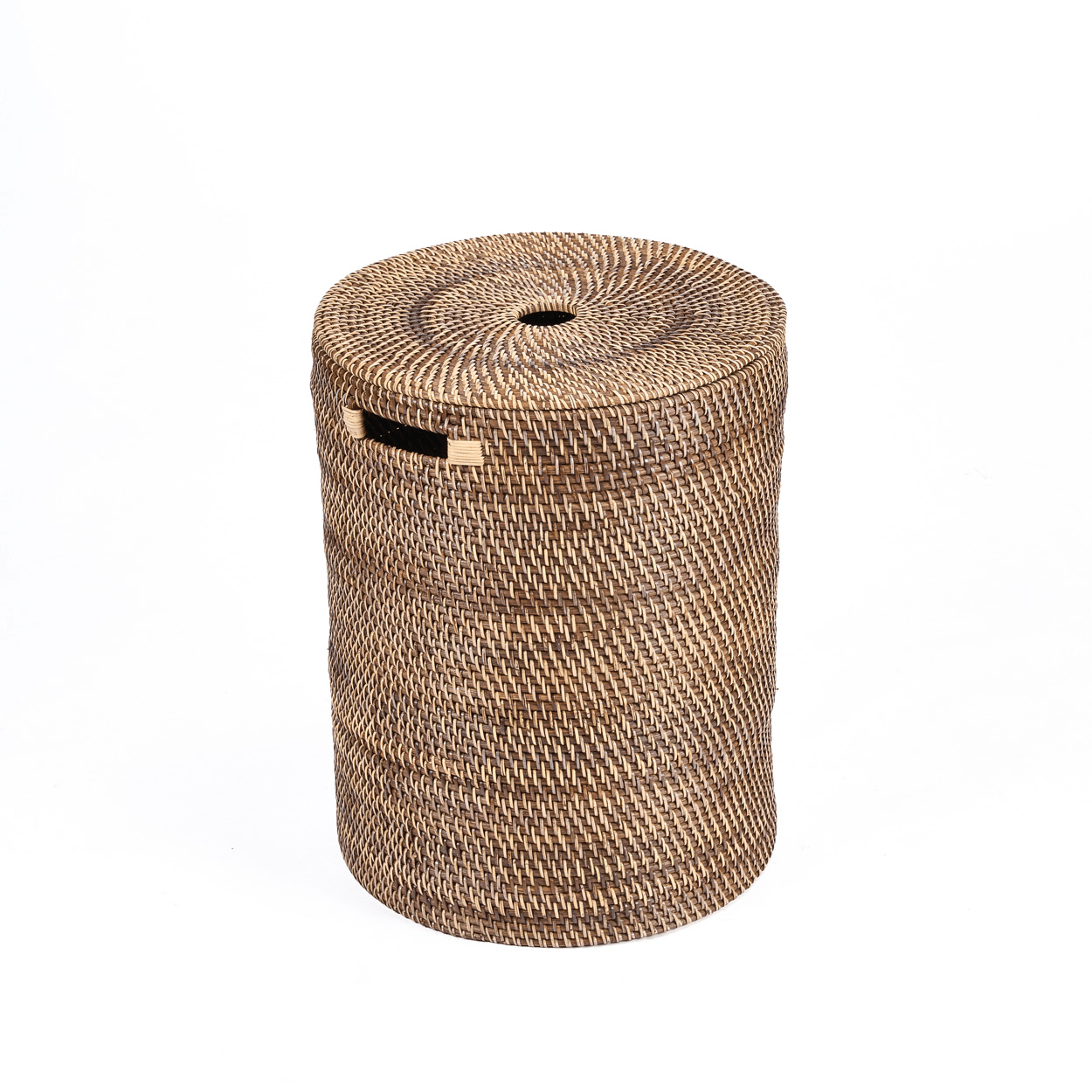 Bambua Laundrilla cesto biancheria rattan marrone