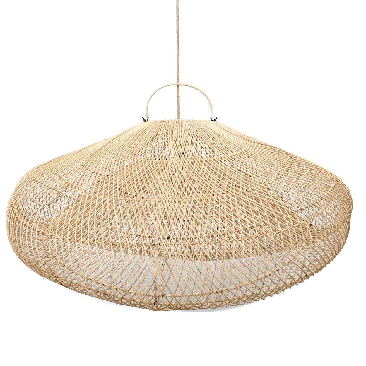 Bambua Cloud lampada a sospensione XXL naturale