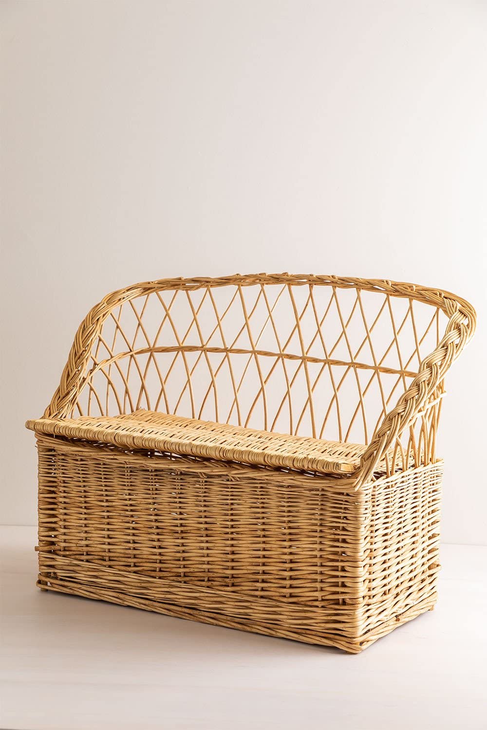Sklum Kulti Kids baule vimini marrone 76 cm
