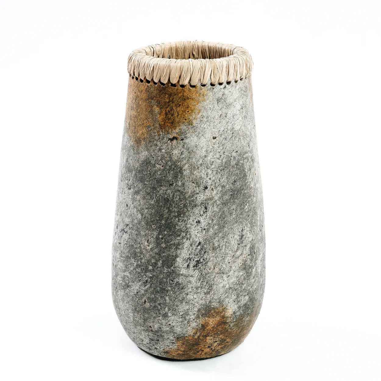 Bambua Sneaky L vaso terracotta grigio