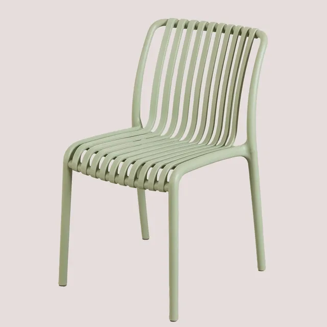 Sklum Wendell sedie giardino impilabili celadon 4 pezzi