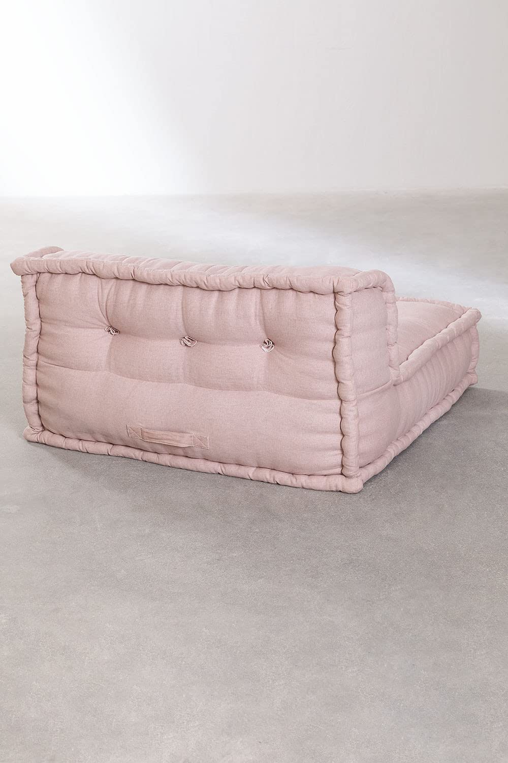 Sklum Dhel divano centrale cotone rosa incarnato