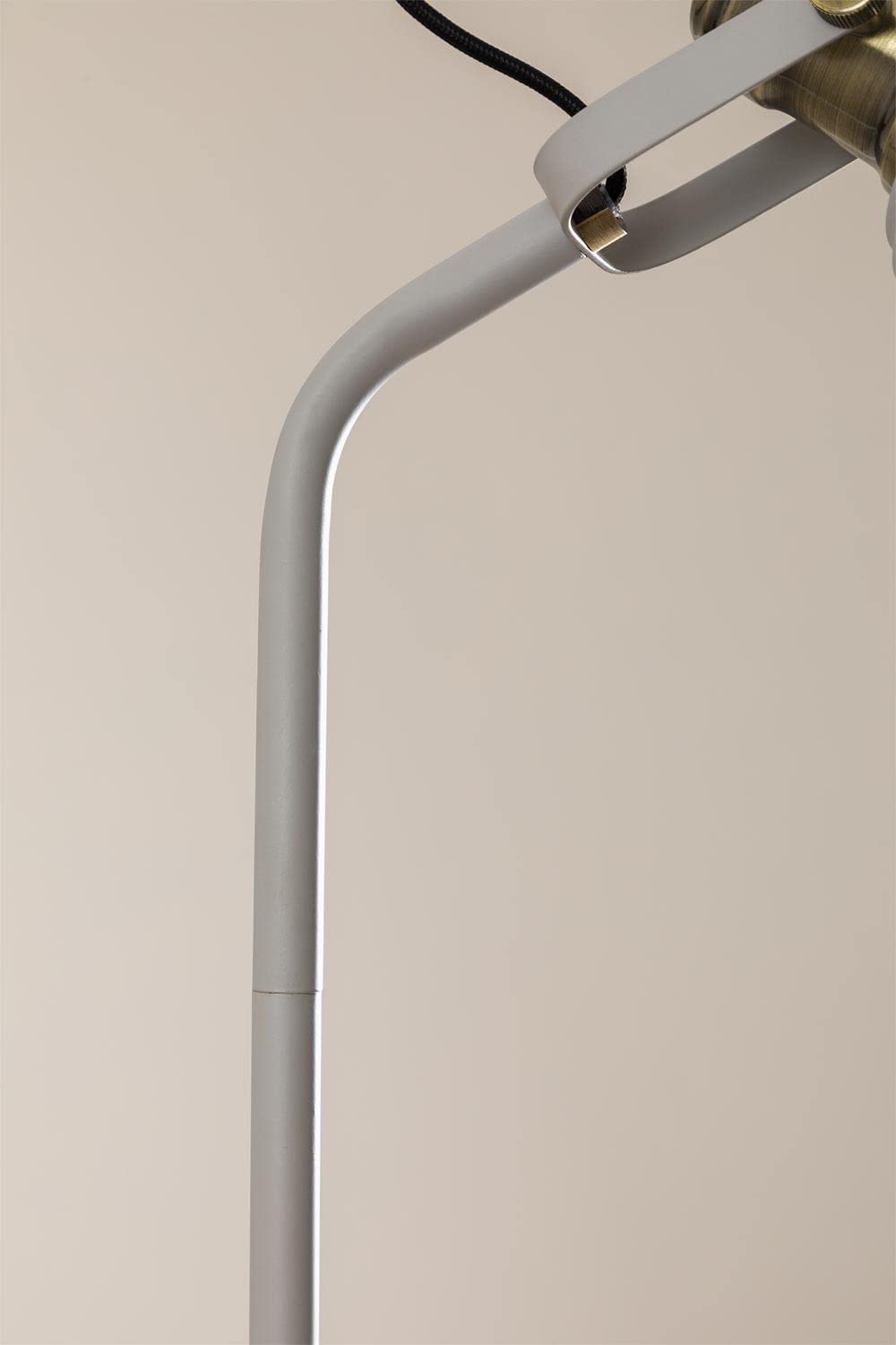 Sklum Louise lampada da terra grigio talpa chiaro ferro