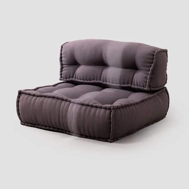 Sklum Yebel Divano Modulare in Cotone Grigio Grafite