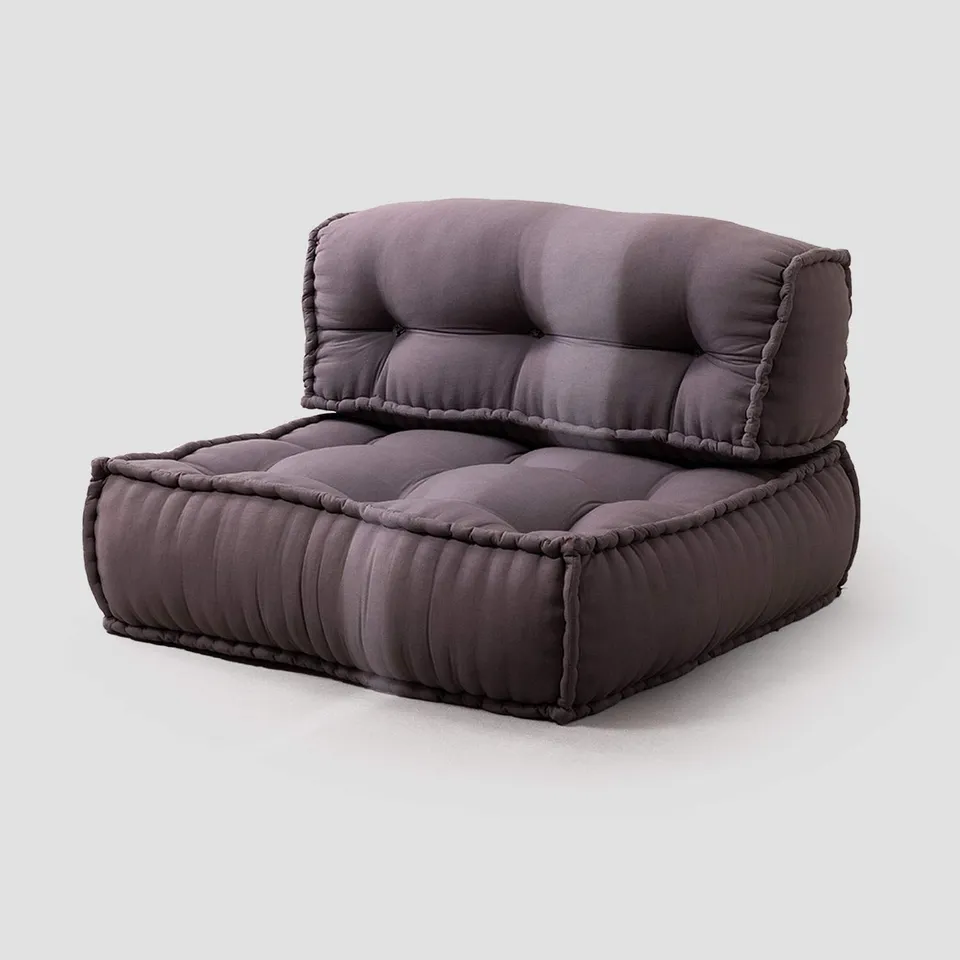 Sklum Yebel Divano Modulare in Cotone Grigio Grafite