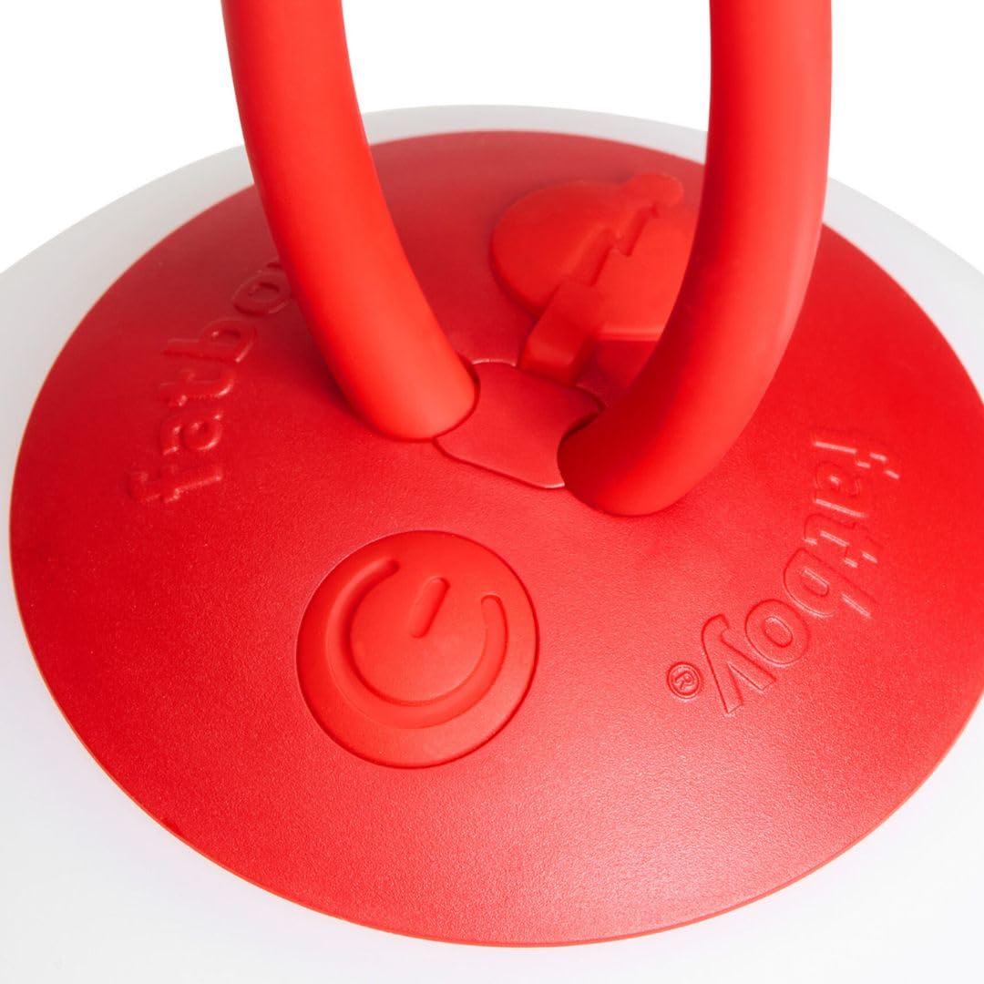Fatboy Bolleke Mini Lampada LED 3pz Rossa Dimmerabile
