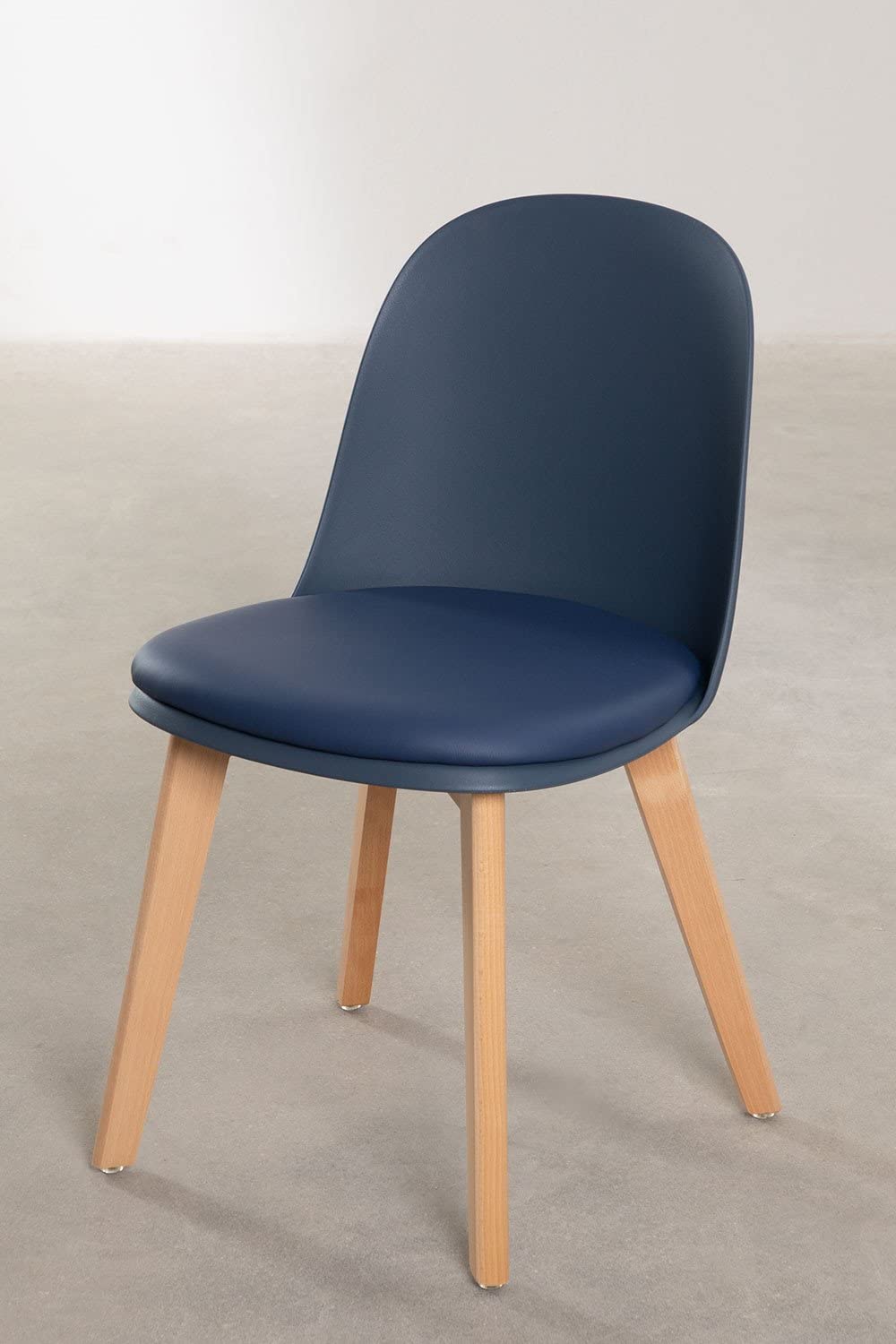Sklum Belyna sedia da pranzo in similpelle 80x44x45 cm