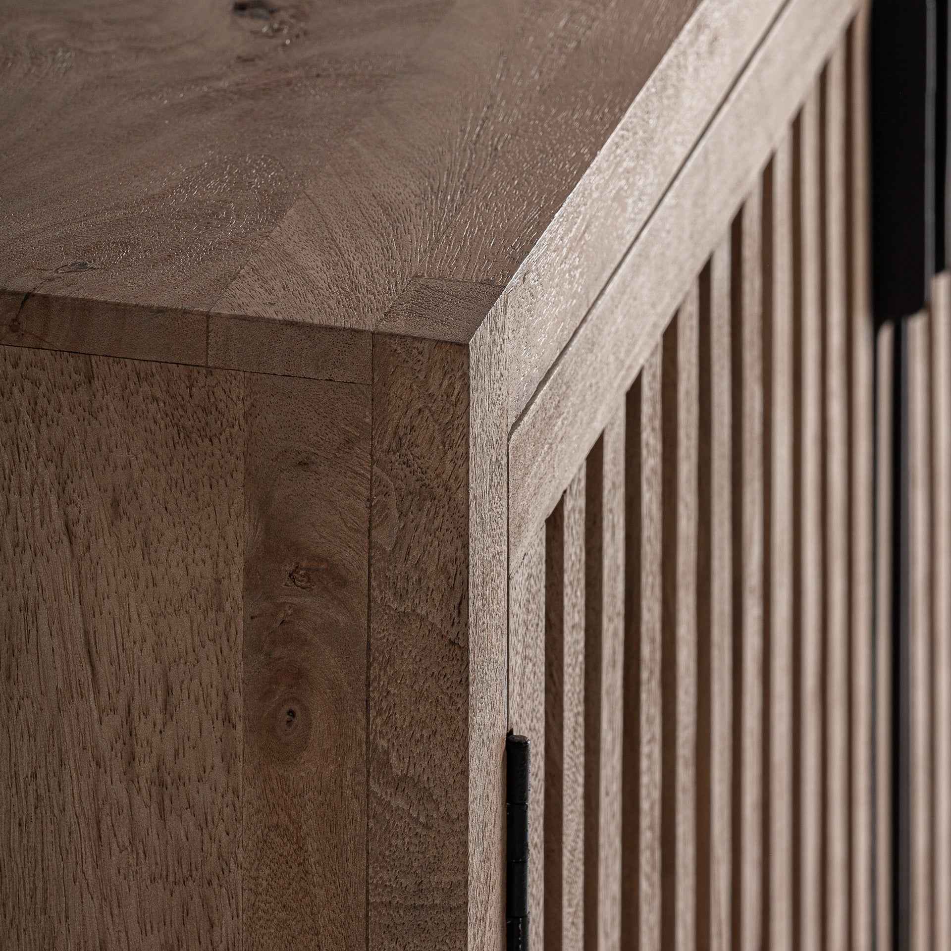Bambua Gàbia credenza 4 ante legno di mango