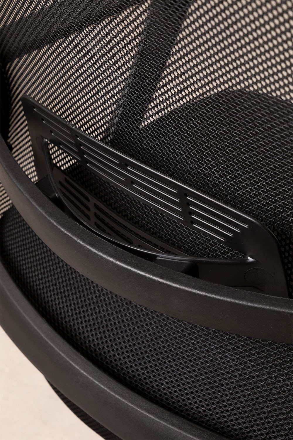 Sklum Teill Black Sedia Ufficio con Ruote Poggiatesta
