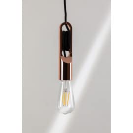 Sklum Metallizzata Clip lampada oro rosa acciaio