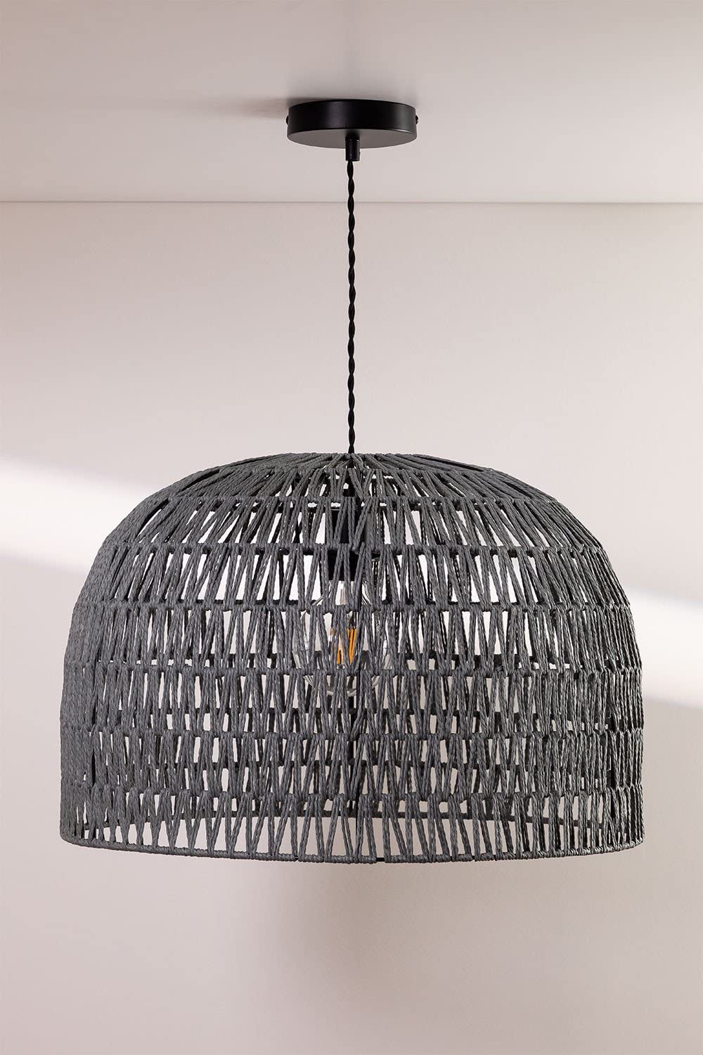 Sklum Mylo Lampada da Soffitto in Carta Grigio