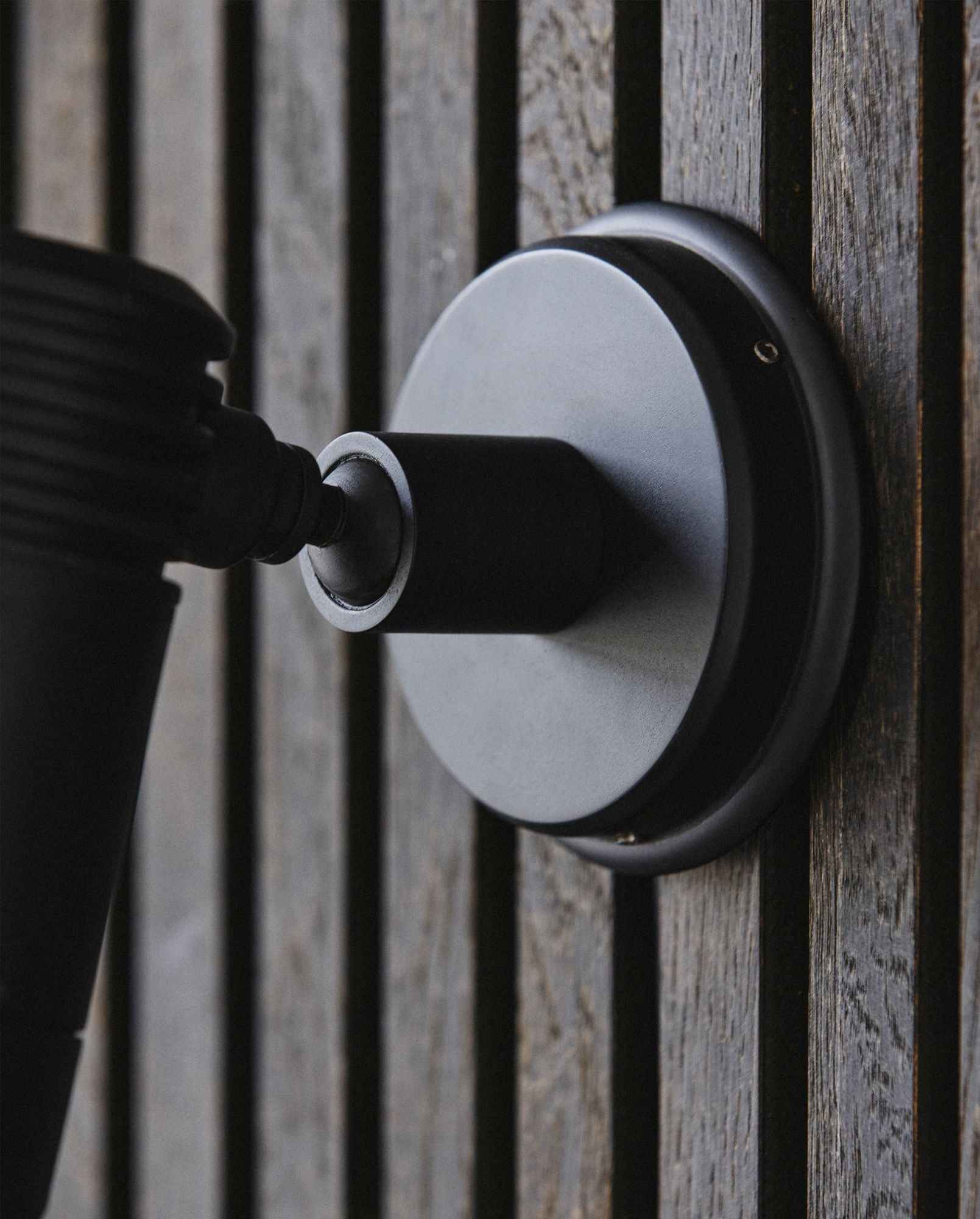 Bambua Bragi lampada parete esterno nero ottone