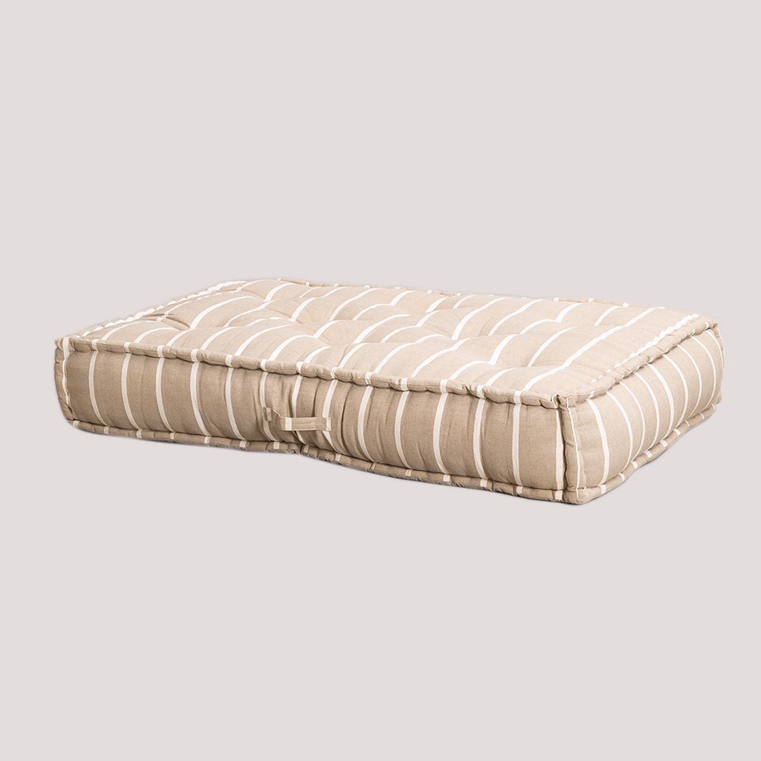 Sklum Dhel cuscino divano cotone marrone moka 117 cm