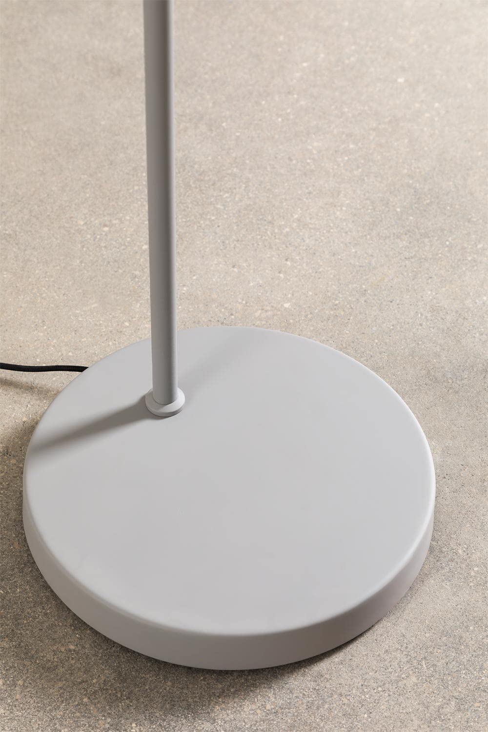 Sklum Louise lampada da terra grigio talpa chiaro ferro