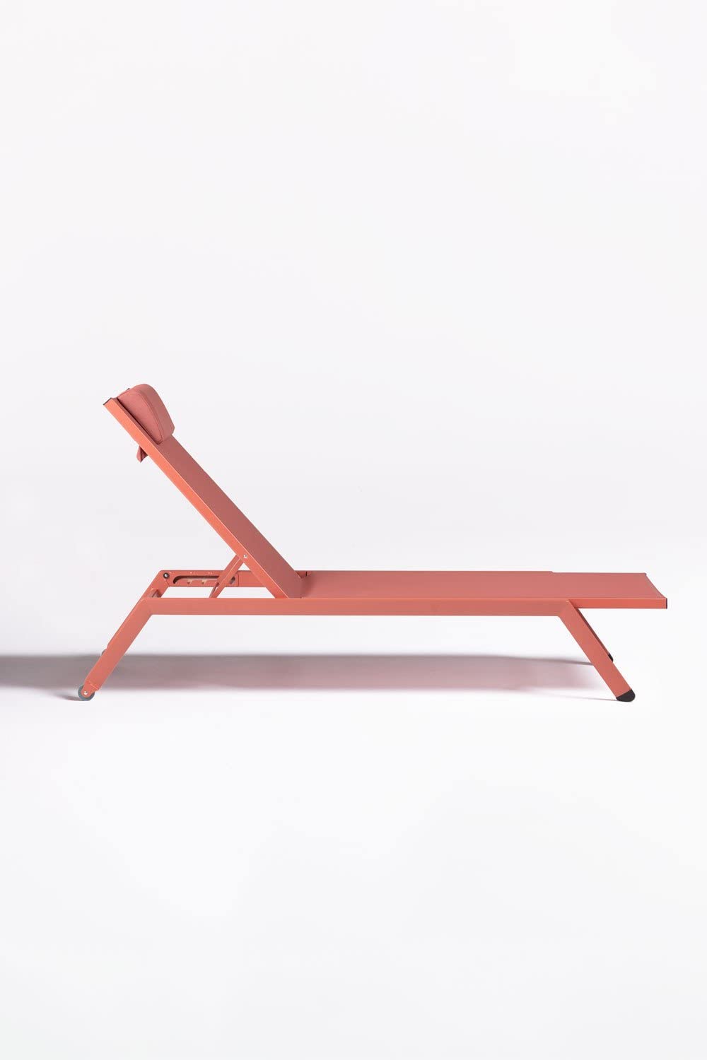 Sklum Oggy Lettino Reclinabile Terracotta