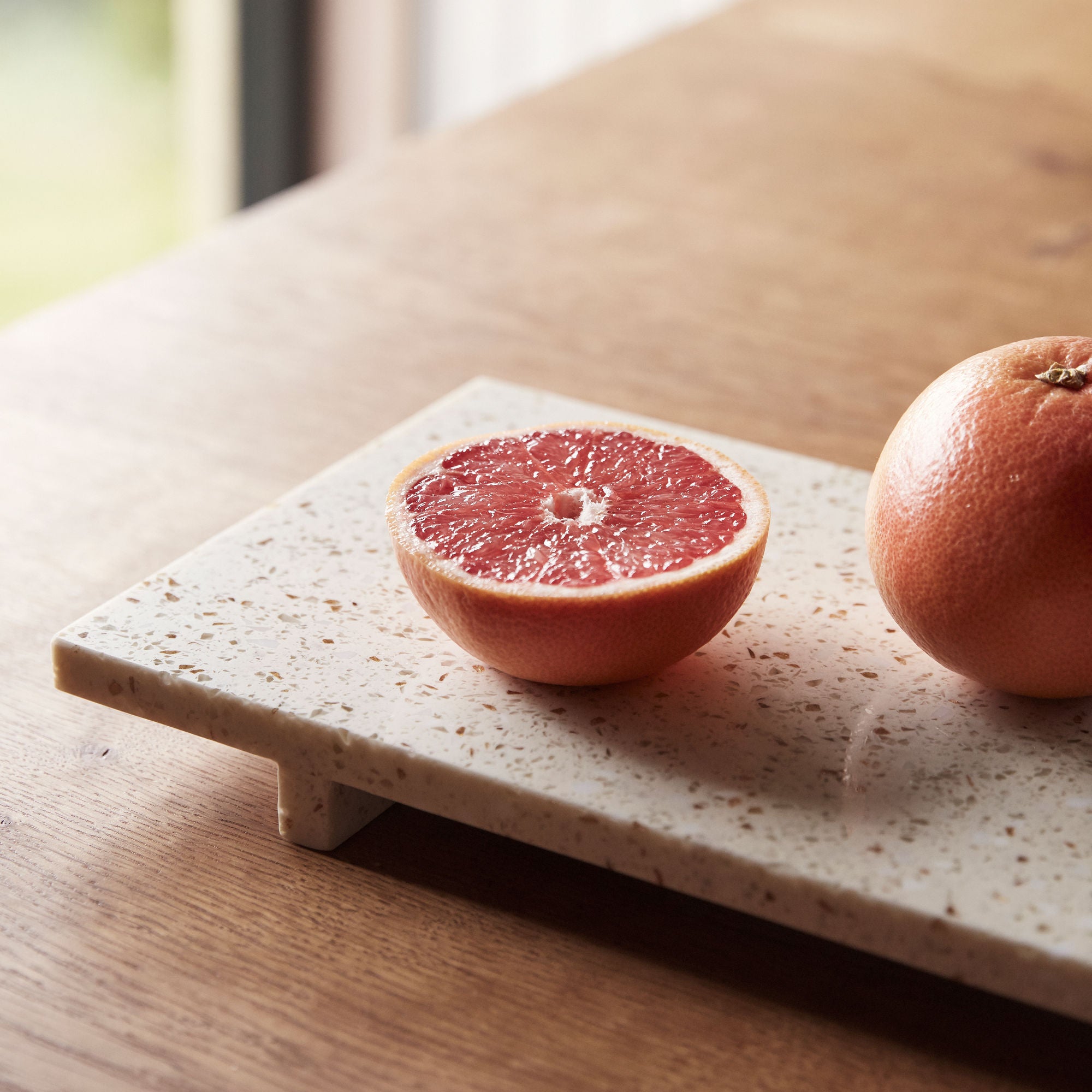 Bambua Stone Tray Terrazzo vassoio beige