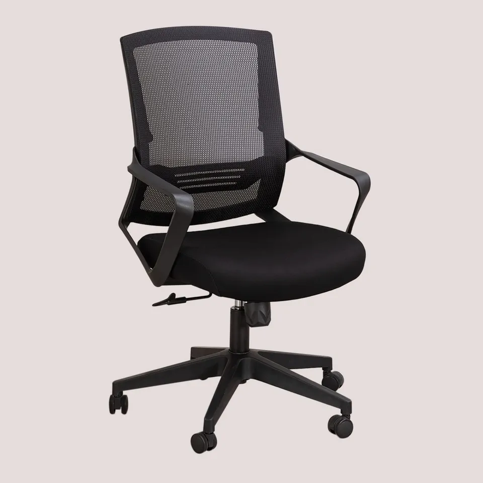 Sklum Work sedia da ufficio con ruote nera