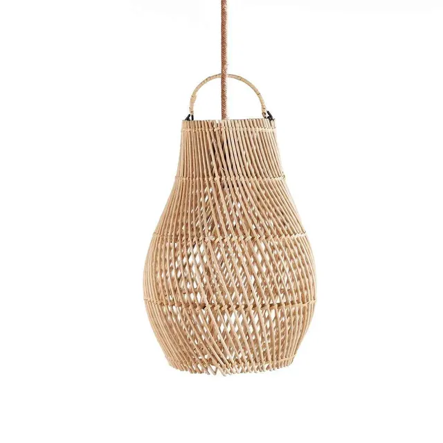 Bambua Piccolo Pendant S lampada a sospensione rattan naturale