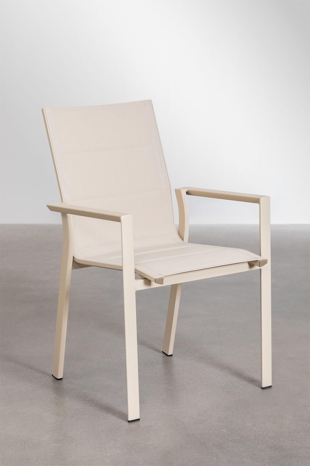 Sklum Kevan Karena set tavolo sedie giardino 160x90 4 posti alluminio