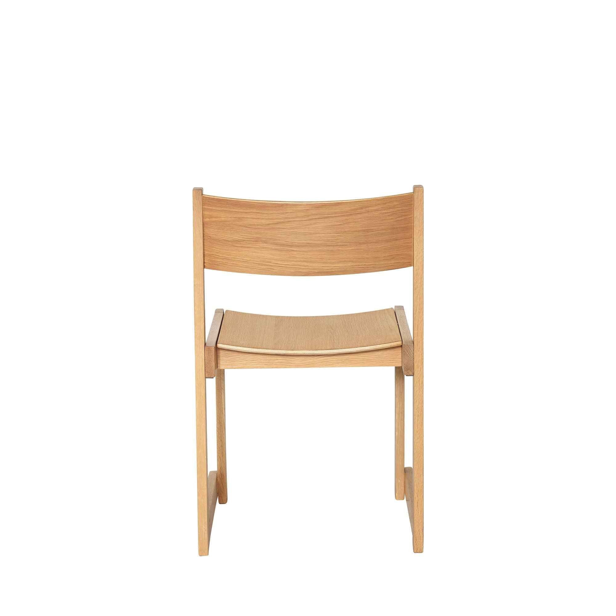 Bambua Forma Natural Sedia da Pranzo in Rovere