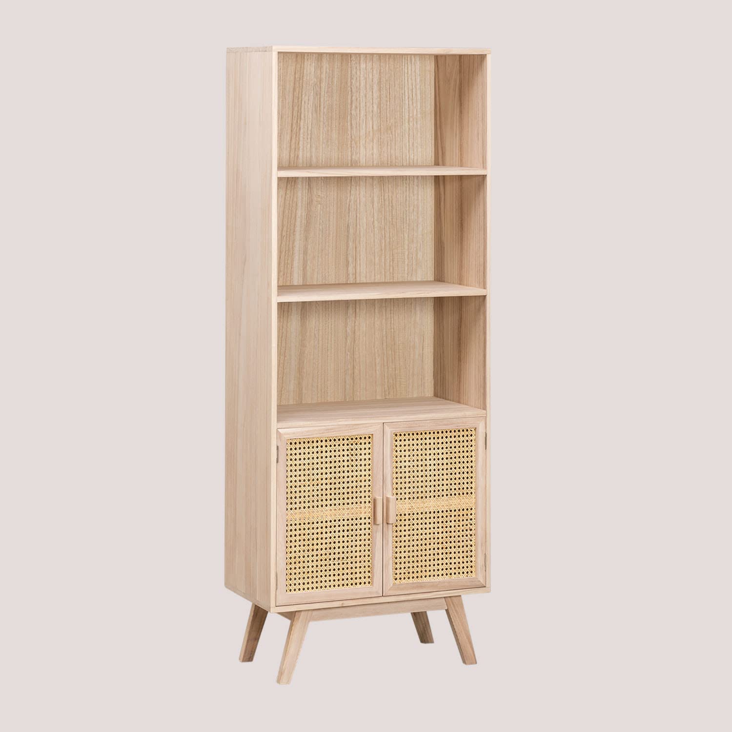 Sklum Ralik Design armadio legno naturale rattan