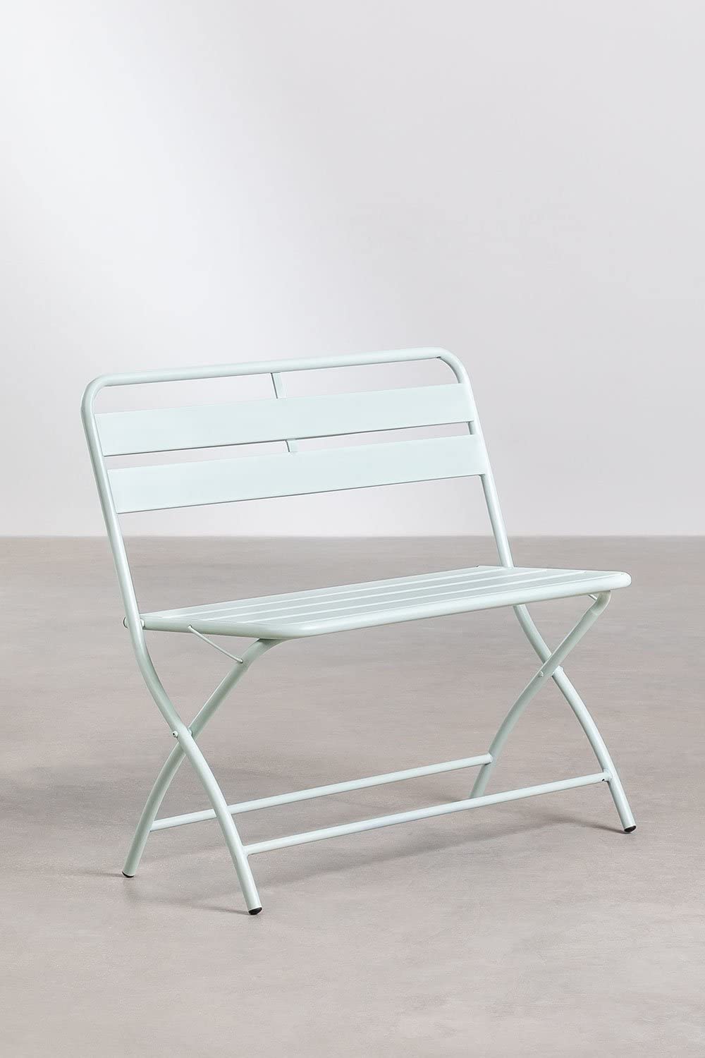 Sklum Janti panca giardino pieghevole acciaio 90 cm