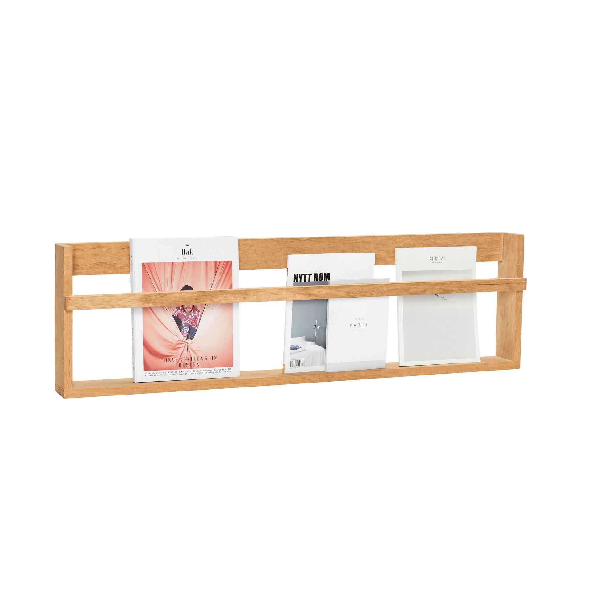 Bambua Display mensola a parete rovere naturale