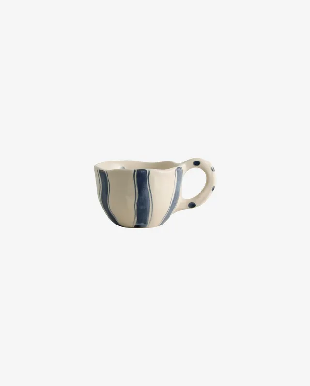 Bambua Atelier FORMA GOGI tazza con manico blu