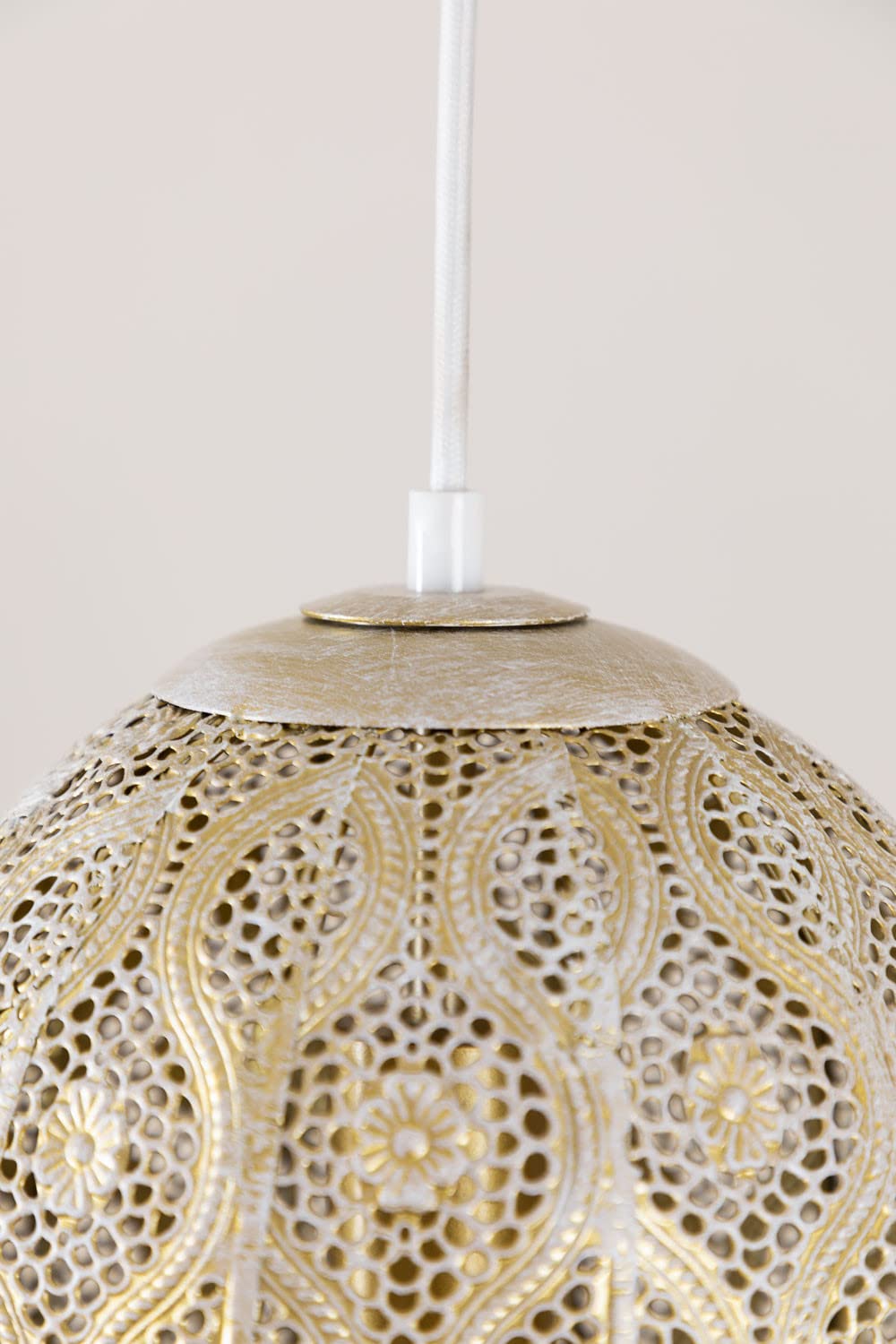 Sklum Meraki lampada soffitto metallo oro vintage E27