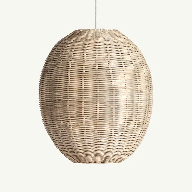 Bambua Tekax Small lampadario rattan naturale