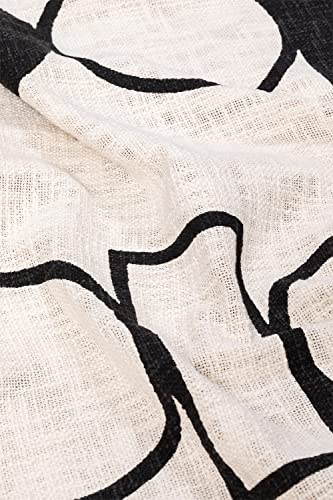 Sklum Luk Beige Lino Plaid 135x153 Cotone Frange