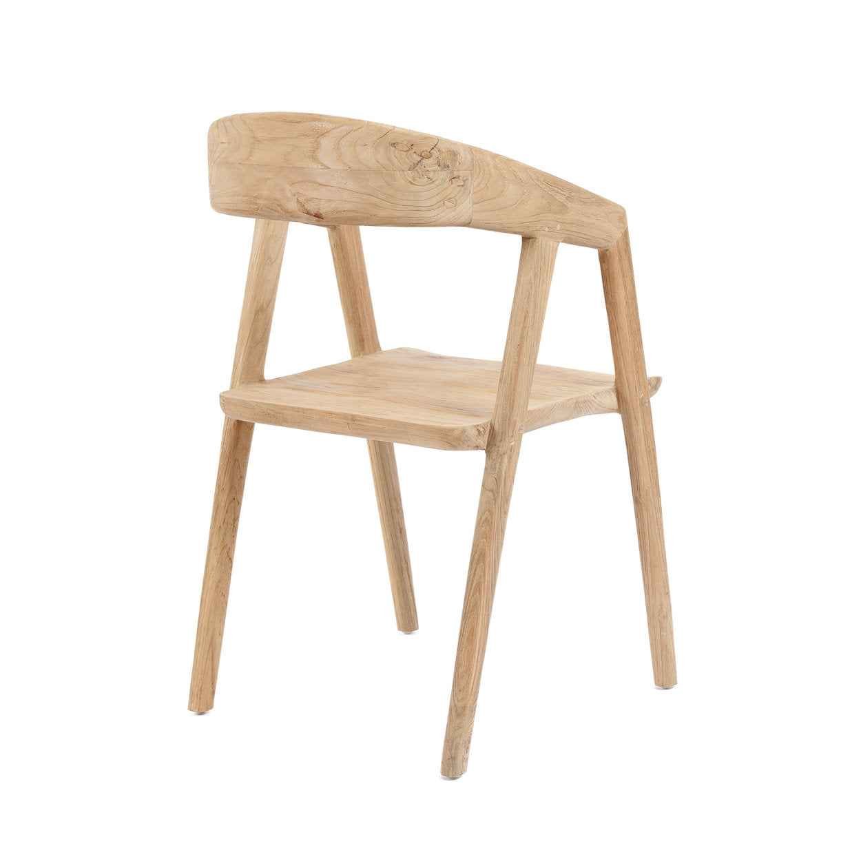 Bambua Teluk sedia da pranzo legno teak riciclato
