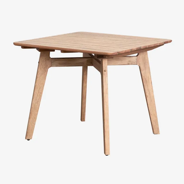 Sklum Naele Tavolo Giardino Quadrato 90x90 Eucalipto