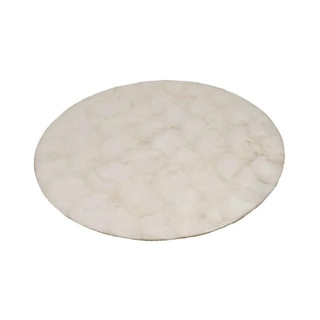 Bambua Mother of Pearl sottobicchiere bianco madreperla