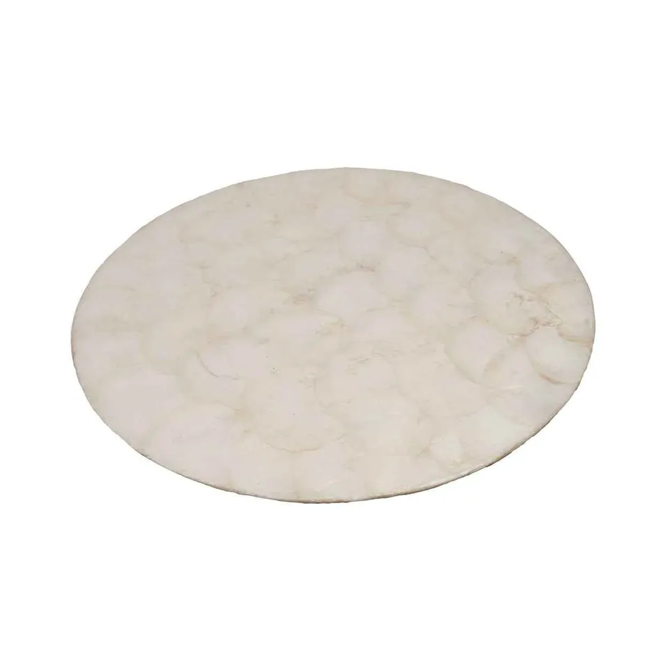 Bambua Mother of Pearl sottobicchiere bianco madreperla
