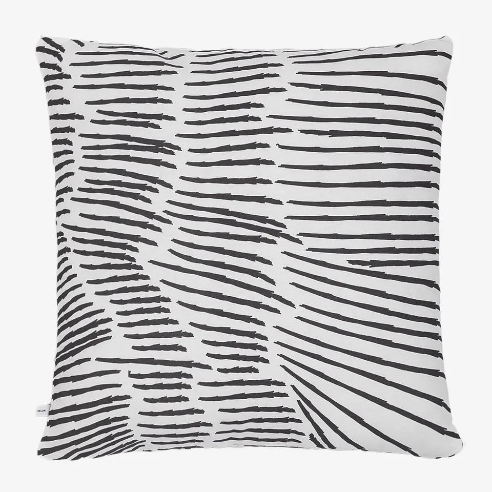 Sklum Ubongo Style federa cuscino 60x60 bianca cotone