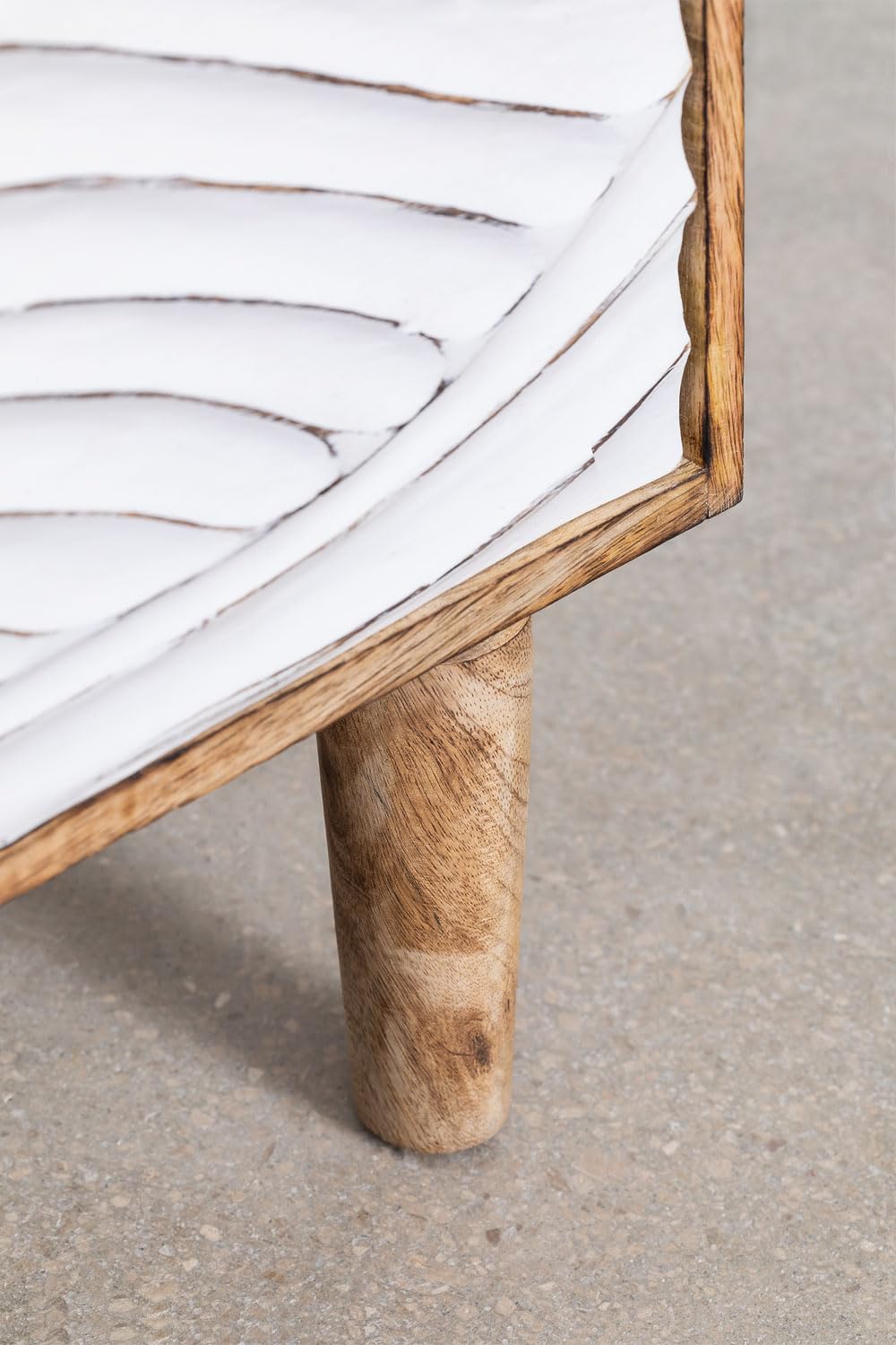 Sklum Myanna comodino legno mango 2 cassetti 56 cm