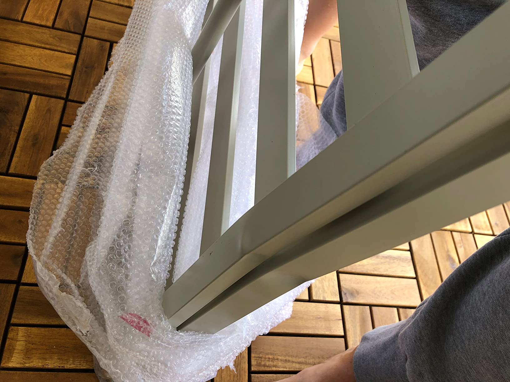 Sklum Libanc divano da giardino 3 posti beige reclinabile