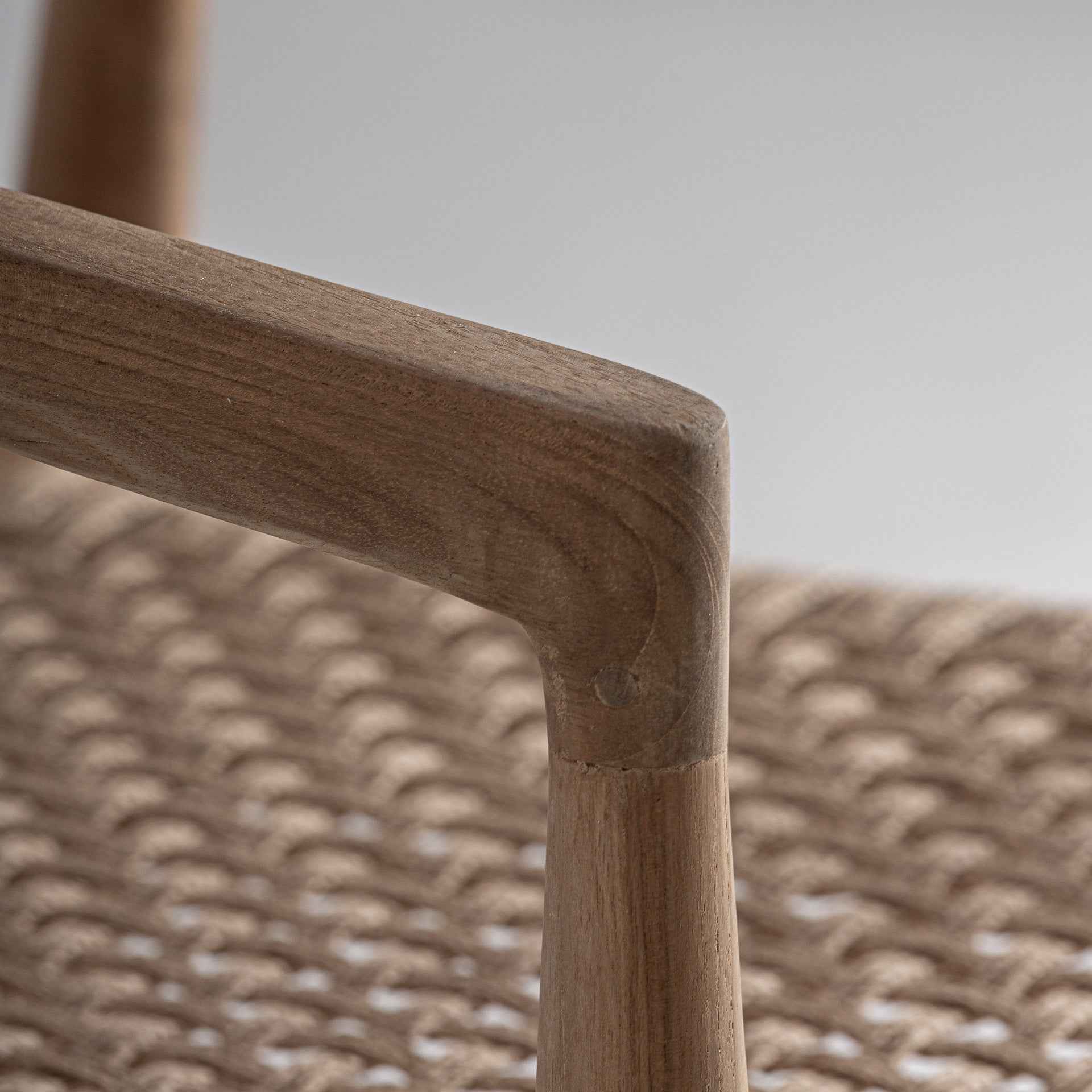 Bambua Caen Armchair poltrona teak naturale