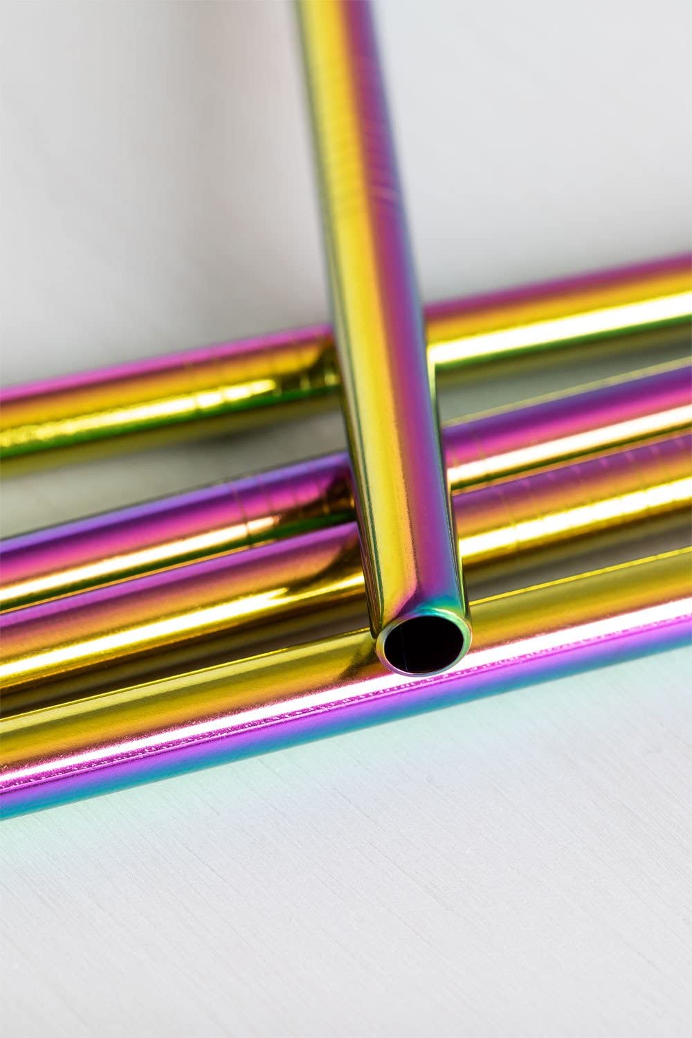 Sklum Sthar cannucce riutilizzabili iridescenti 6 pezzi