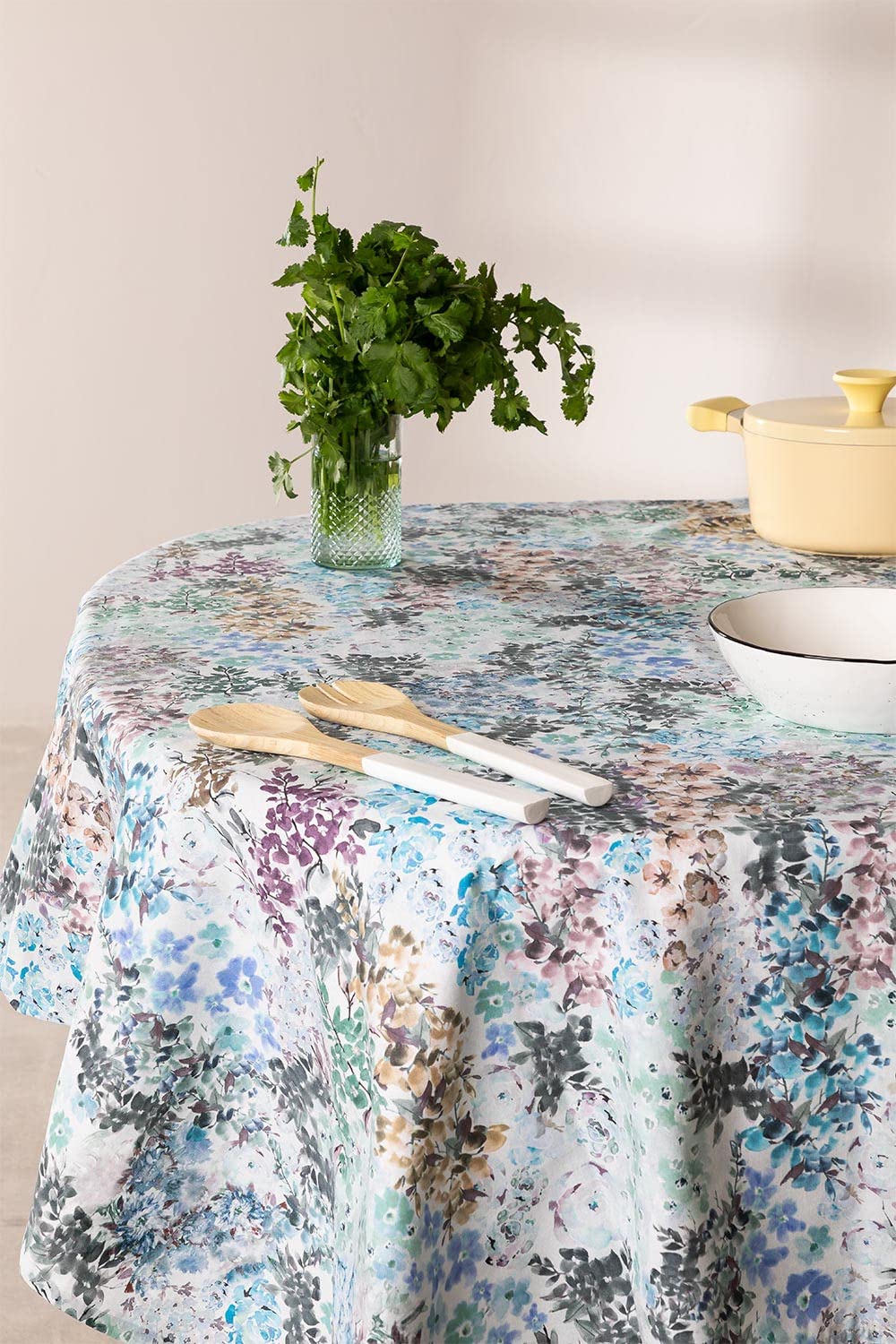 Sklum Anahi tovaglia in cotone multicolore 150x200