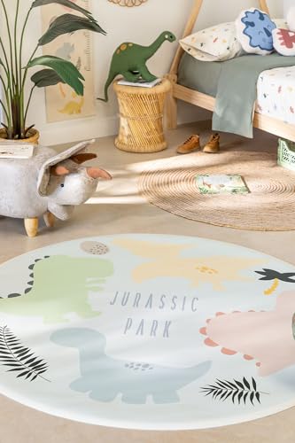 Sklum Dino Party Kids tappeto rotondo 150 vinile